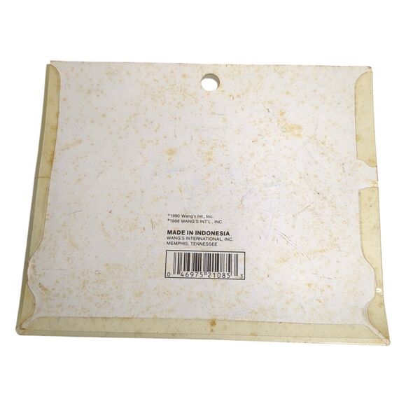 Vintage NOS Love Doves Applique or Wall Hanging 5.5" Just for Keeps BQ643 - Picture 3 of 4